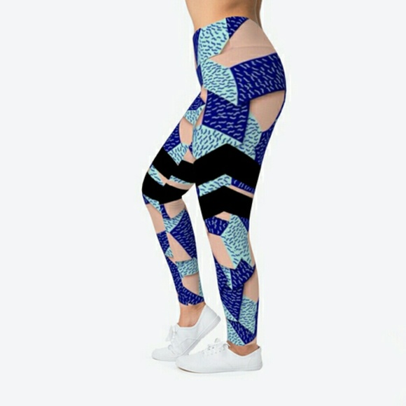 Yoga and fitness designer comfortable leggings - Picture 3 of 4